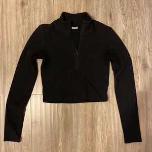 Sunday Best quarter zip mock neck